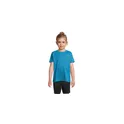 Variante bleu aqua - Tee-shirt sport enfant personnalisable avec logo - SPRINT KIDS