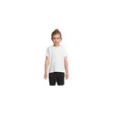 Variante blanc - Tee-shirt sport enfant personnalisable avec logo - SPRINT KIDS