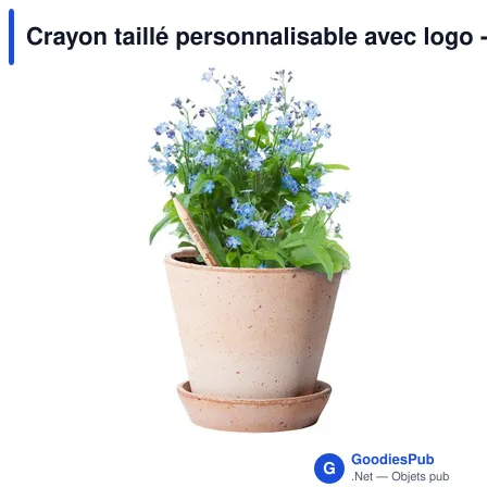 Crayon taillé personnalisable avec logo - Sproutworld Sharpened Pencil
