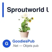 Crayon non taillé personnalisable avec logo - Sproutworld - Miniature 1