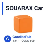 SQUARAX Carré antistress - Miniature 1