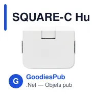 SQUARE-C Hub USB 4 ports - Miniature 2