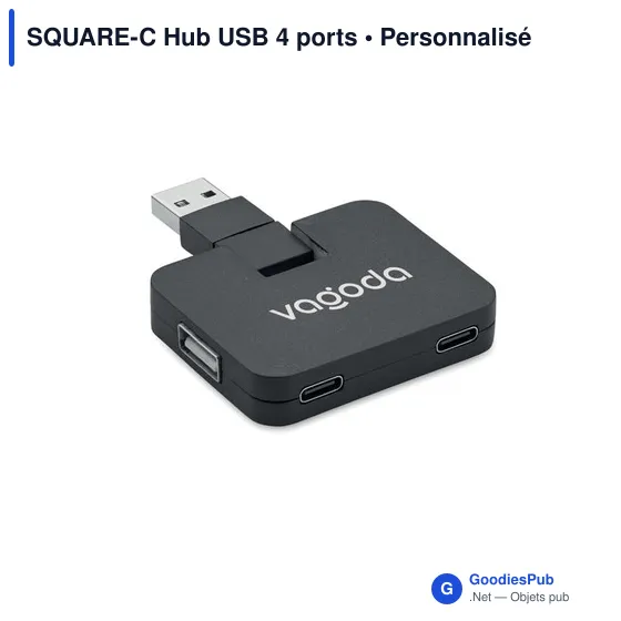 SQUARE-C Hub USB 4 ports - Image 11