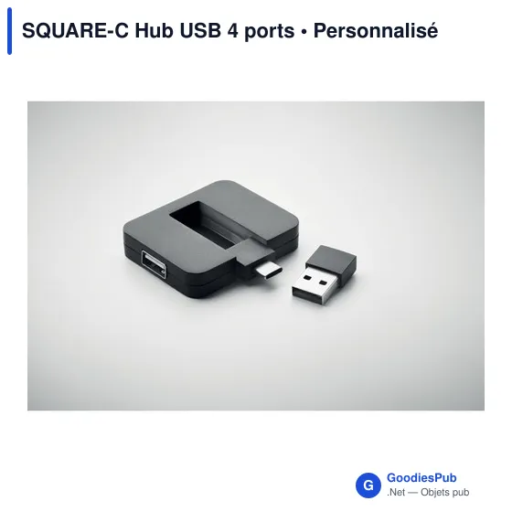 SQUARE-C Hub USB 4 ports - Image 12