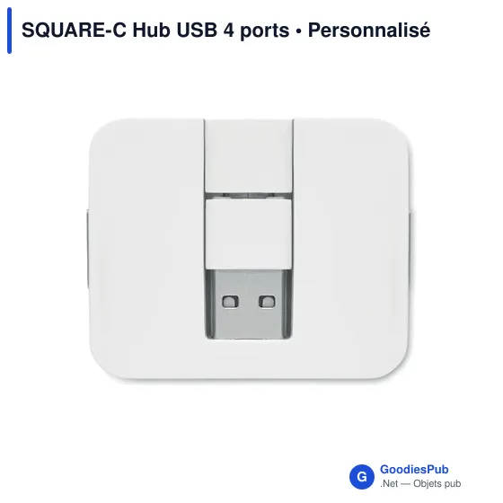 SQUARE-C Hub USB 4 ports - Image 3