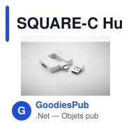 SQUARE-C Hub USB 4 ports - Miniature 5