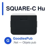 SQUARE-C Hub USB 4 ports - Miniature 8