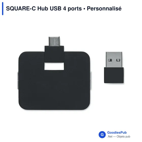 SQUARE-C Hub USB 4 ports - Image 10