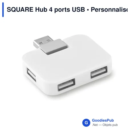SQUARE Hub 4 ports USB
