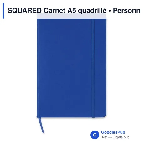 SQUARED Carnet A5 quadrillé