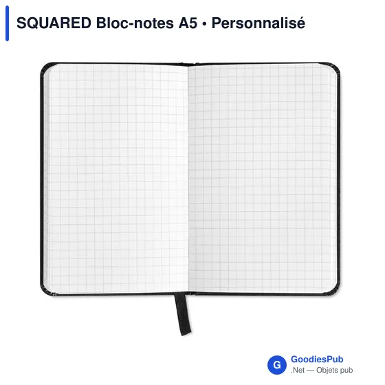SQUARED Carnet A5 quadrillé - Image 5