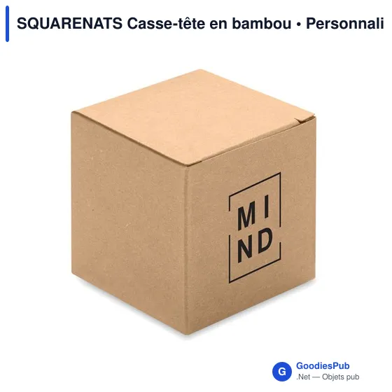 SQUARENATS Casse-tête en bambou - Image 4