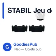 Genouillères sport personnalisables avec logo - STABIL - Miniature 1