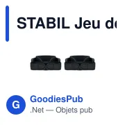 Genouillères sport personnalisables avec logo - STABIL - Miniature 2