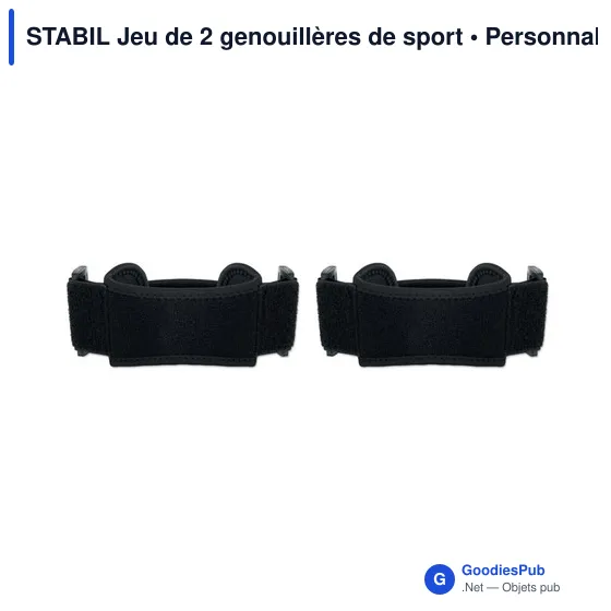 Genouillères sport personnalisables avec logo - STABIL - Image 4