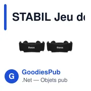 Genouillères sport personnalisables avec logo - STABIL - Miniature 5