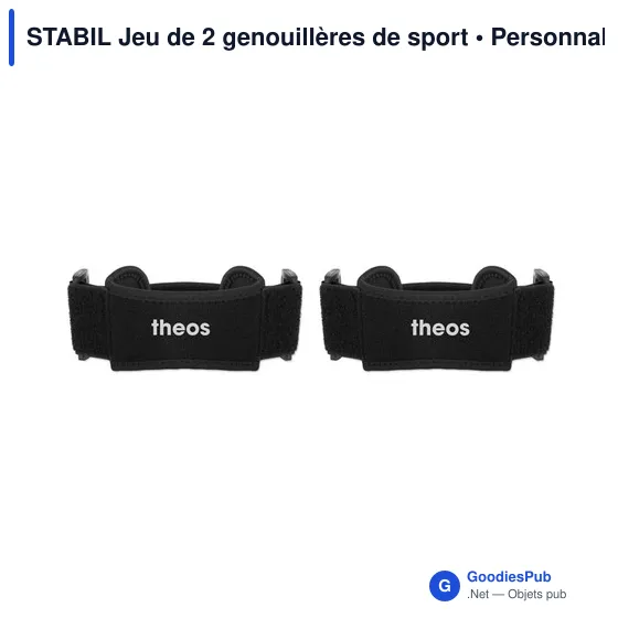 Genouillères sport personnalisables avec logo - STABIL - Image 5