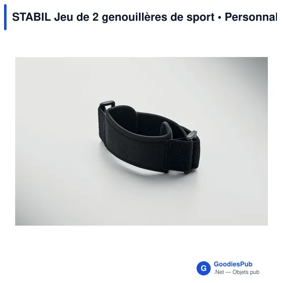 Genouillères sport personnalisables avec logo - STABIL - Image 7