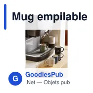 Mug empilable personnalisable en céramique avec logo - Stack Mug 180 ml - Miniature 11