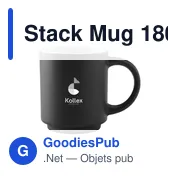 Mug empilable personnalisable en céramique avec logo - Stack Mug 180 ml - Miniature 8