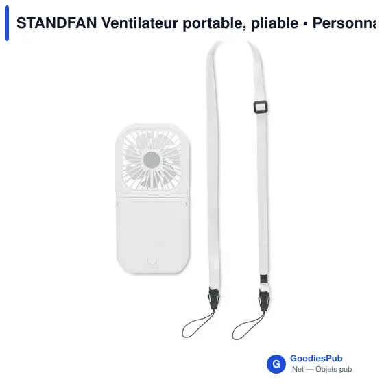 STANDFAN Ventilateur portable, pliable - Image 2