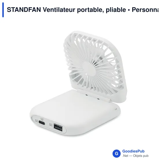STANDFAN Ventilateur portable, pliable - Image 4