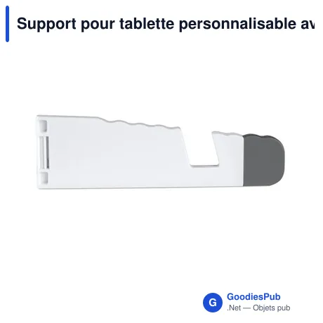 Support pour tablette personnalisable avec logo - Standol