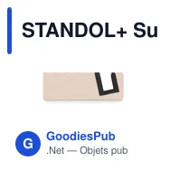 STANDOL+ Support téléphone bambou/ABS - Miniature 3