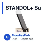 STANDOL+ Support téléphone bambou/ABS - Miniature 4
