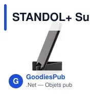 STANDOL+ Support téléphone bambou/ABS - Miniature 6