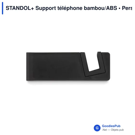 STANDOL+ Support téléphone bambou/ABS - Image 7