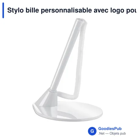 Stylo bille personnalisable avec logo pour entreprises et événements