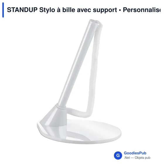 Stylo bille personnalisable avec logo pour entreprises et événements - Image 1