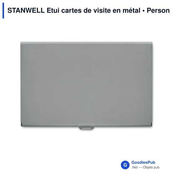 STANWELL Etui cartes de visite en métal - Image 2