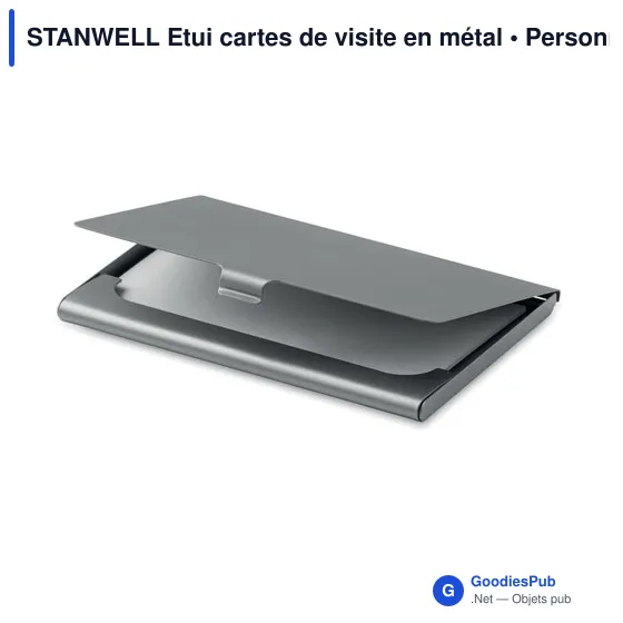 STANWELL Etui cartes de visite en métal - Image 3