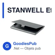 STANWELL Etui cartes de visite en métal - Miniature 4
