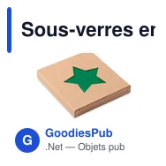 Sous-verres en feutre RPET personnalisables avec logo - STARGUARD - Miniature 9