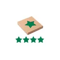 Variante vert - Sous-verres en feutre RPET personnalisables avec logo - STARGUARD