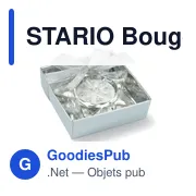 STARIO Bougeoir en forme d'étoile. - Miniature 1