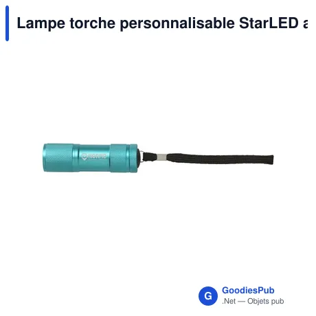 Lampe torche personnalisable StarLED avec logo
