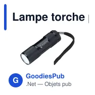 Lampe torche personnalisable StarLED avec logo - Miniature 11