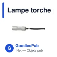 Lampe torche personnalisable StarLED avec logo - Miniature 12