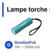 Lampe torche personnalisable StarLED avec logo - Miniature 3
