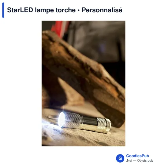 Lampe torche personnalisable StarLED avec logo - Image 7
