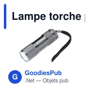 Lampe torche personnalisable StarLED avec logo - Miniature 8