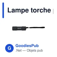 Lampe torche personnalisable StarLED avec logo - Miniature 9