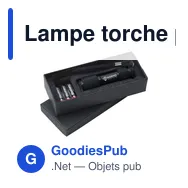 Lampe torche personnalisable StarLED avec logo - Miniature 10