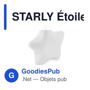 STARLY Étoile anti-stress en PU - Miniature 1