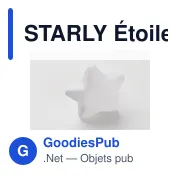 STARLY Étoile anti-stress en PU - Miniature 3