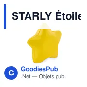 STARLY Étoile anti-stress en PU - Miniature 4